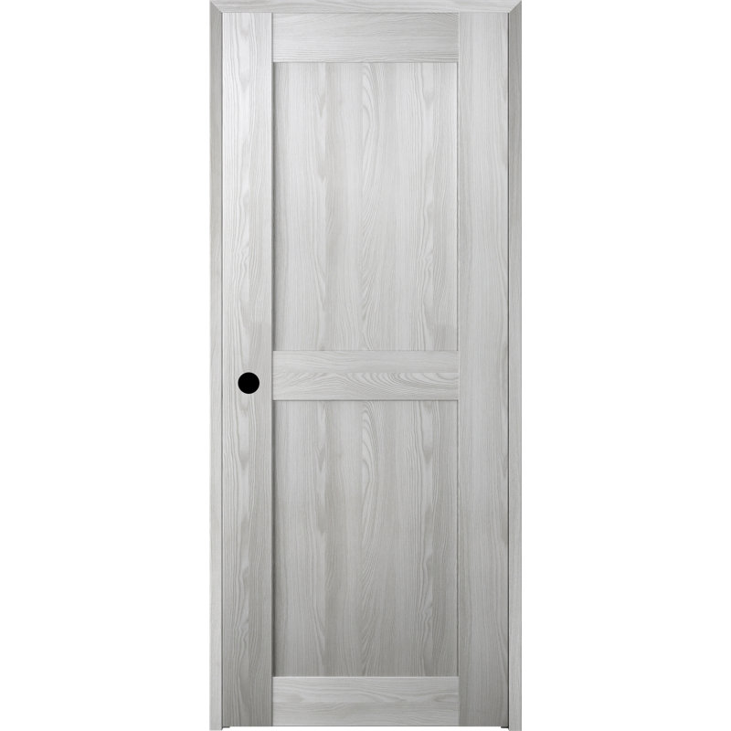 Porte standard lambrissée Avon, Chêne, Droite, 28 po x 80 po