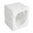Lyra Outdoor Patio Karst Cave Inspired MGO Side Table, White