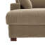 Très grande chaise longue rembourrée en velours côtelé avec accoudoirs et coussins Bentura-1650880634-1632967659