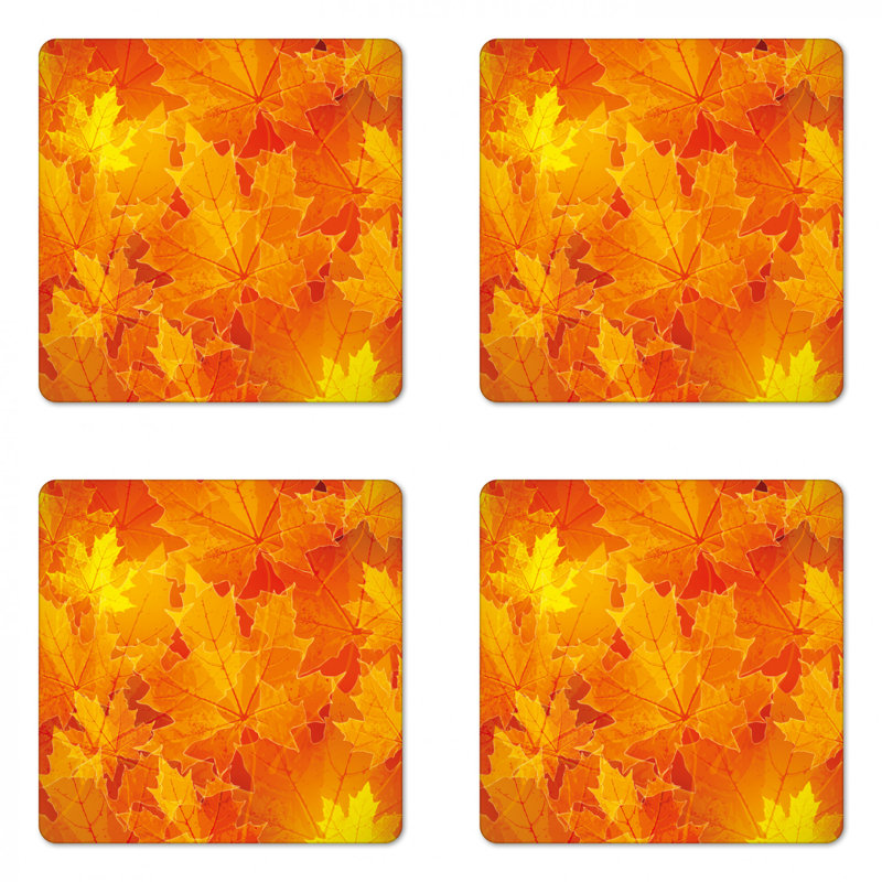 Square 4 Piece Coaster Set