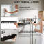 Stainless Steel Wall Bathroom Shelves