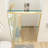 48"W x 72"H Gold 3-Panel Sliding Shower Door Semi-Frameless Shower Enclosure with 5/16" (8mm) Clear Tempered Glass-124563411