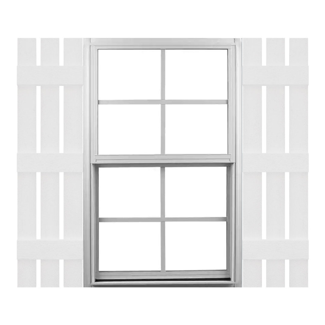 Mid-America 12'' Board & Batten Shutters Mid America 