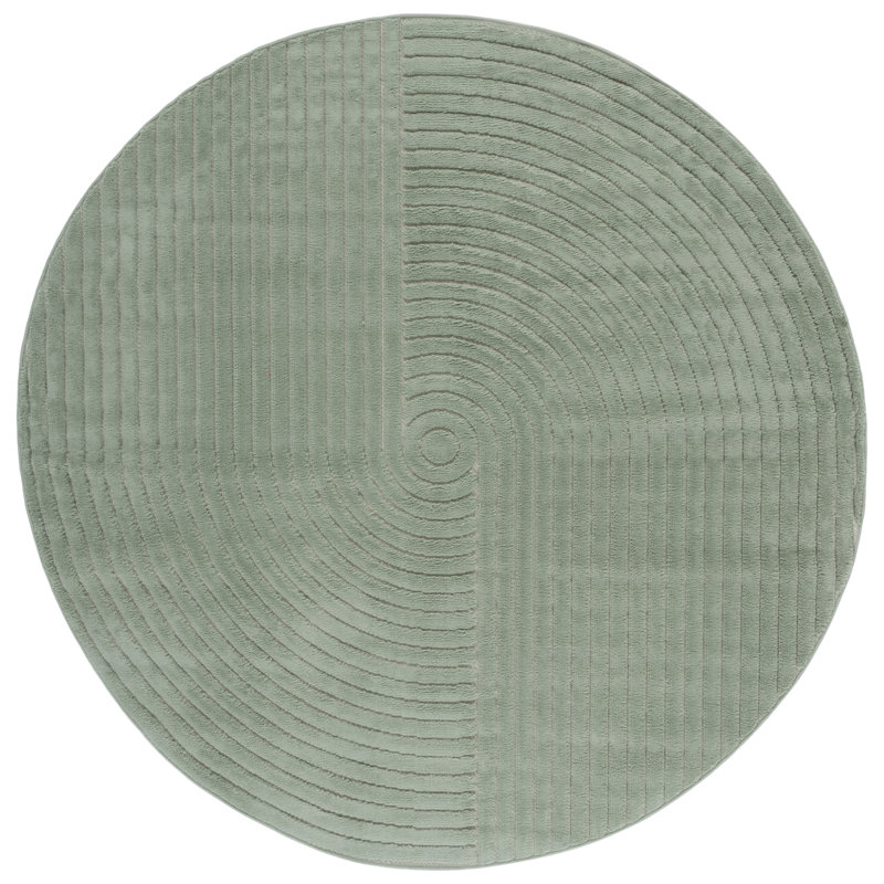 Emilymarie Performance Solid Colour Rug, Round 8' 