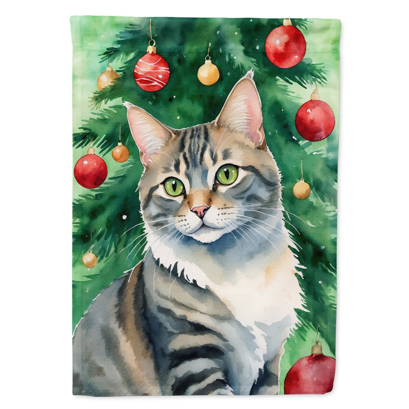 Drapeau de jardin Pixie Bob, Bobtail américain