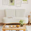 Banc rembourré avec pieds en bois-903130409