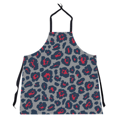 Animal Print Bib Apron
