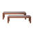 Outdoor Courtyard Table And Bench