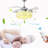 Garlef Ceiling Fan with LED Lights