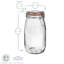 Argon Tableware - Glass Storage Jars with Labels - 1.5 Litre - Set of 3-45958176