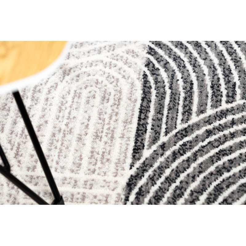 Ciccotelli Geometric Wool Area Rug, Rectangle 120 x 170cm