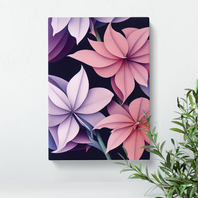 XC1022-4186X Stimulating Flowers - Wrapped Canvas Print