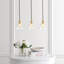 Dylanger 3 - Light Brass Gold/Black Kitchen Island Pendant