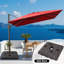 11' X 9' Rectangular Cantilever Umbrella, Base Included-1772497469