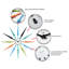 Horloge murale 24,5 pouces Donaway-374520347