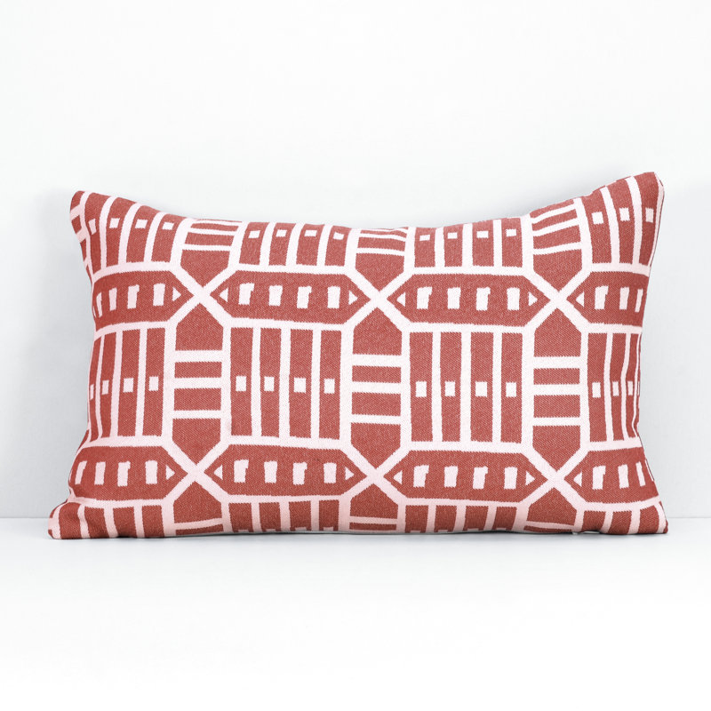 Coussin lombaire intérieur / extérieur Pacifica, Rouge