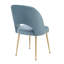 Chaise en velours Rizo Cognac-4605376