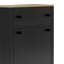 Armoire à chaussures moderne étroite avec 2 tiroirs rabattables, panneau réglable-166883702