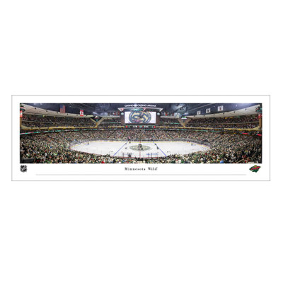 Minnesota Wild, Center Ice - Unframed