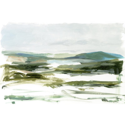 Marsh Sketch I - Wrapped Canvas Painting