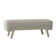 Banc rembourré lorain