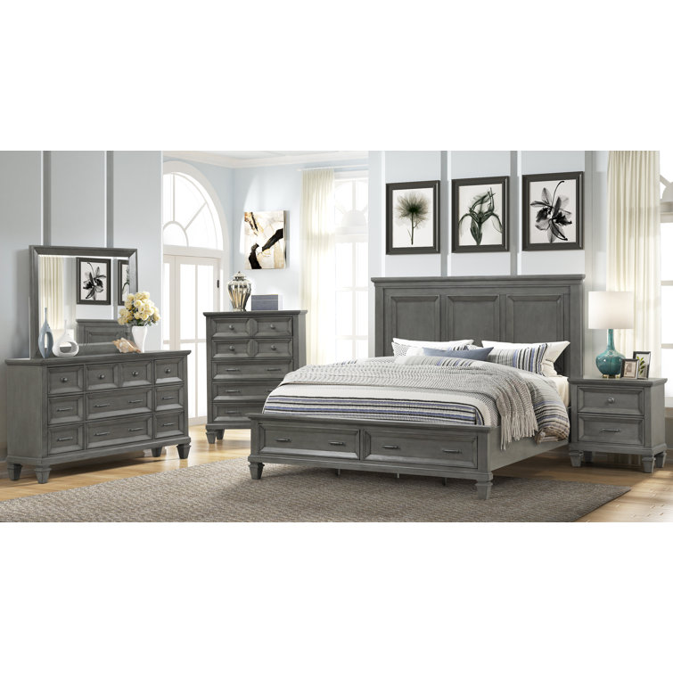 Hamilton King Storage 5 Piece Bedroom Set