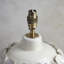 Borello Table light Base finished in Ivory and Warm Brass
