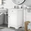 Meuble-lavabo de 20 po avec lavabo en céramique-317265734