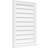 Rectangle Surface Mount Functional Brickmould Sill Frame PVC Gable Vent-43322472