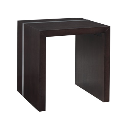 Grace Solid Wood Top End Table