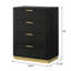 Commode de chambre à 4 tiroirs-1823611252