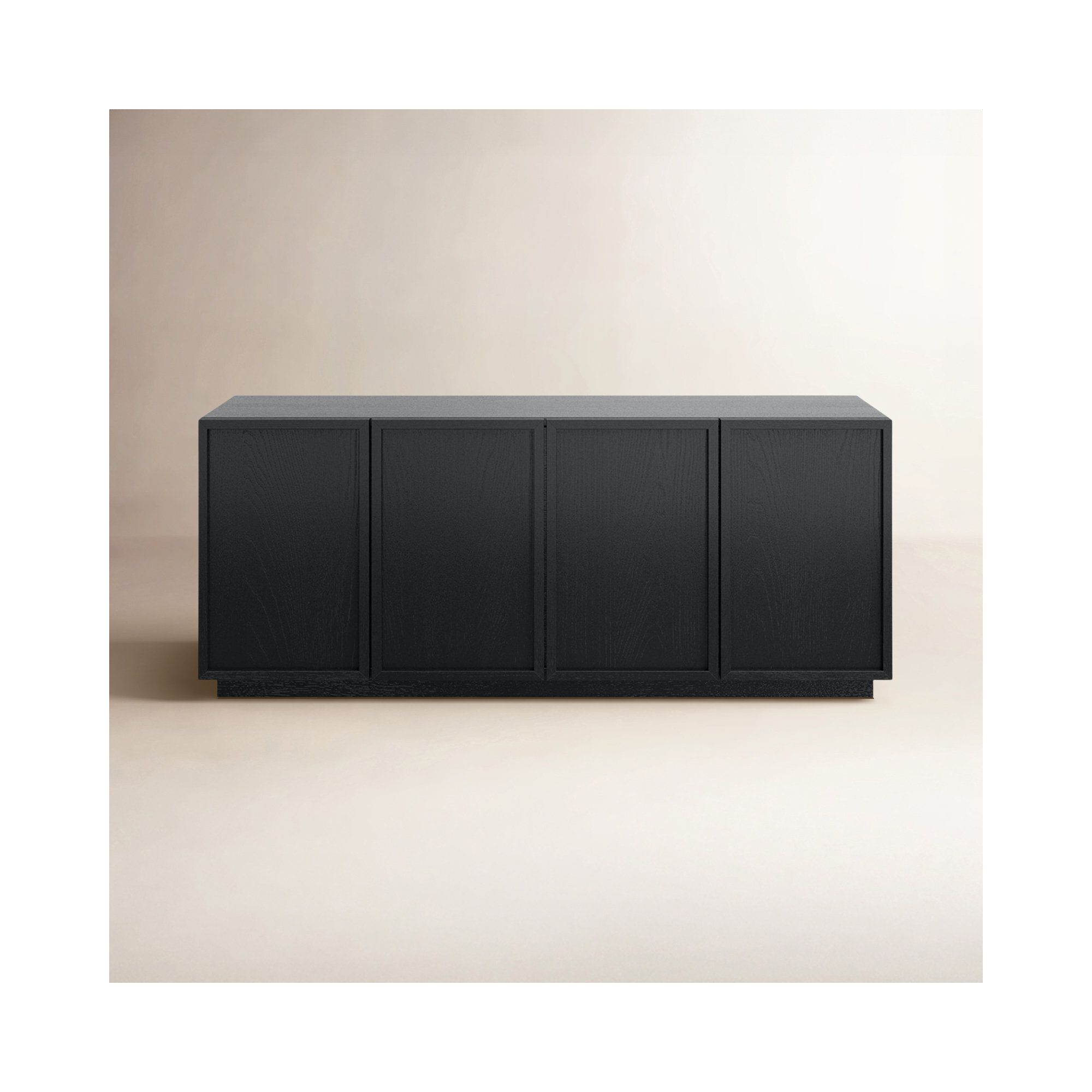 Hudson 58" TV Stand, Black