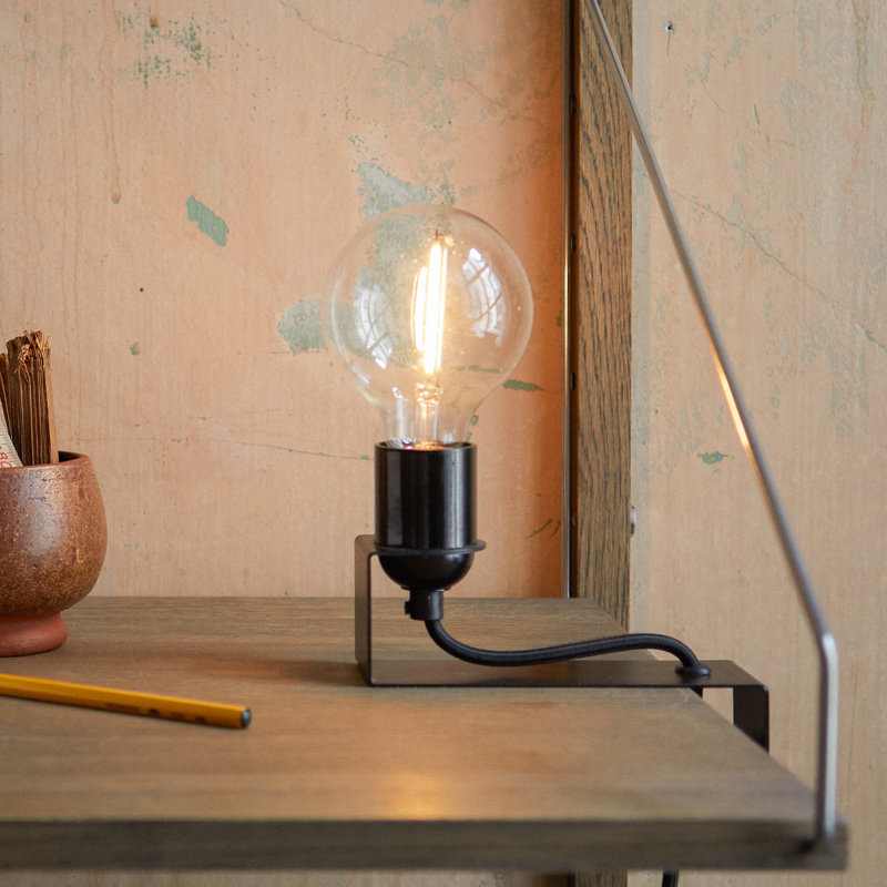 4.3'' Black Table Lamp