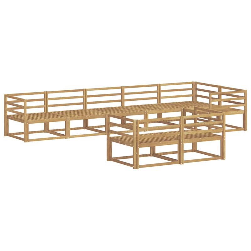 404cm Wide Patio Sectional Set