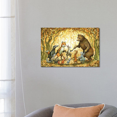 Woodland Reel- Gallery-Wrapped Canvas Giclée