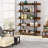 Kay Bookcase storage rack standing shelf 5-tier industrial Stable Bookshelf