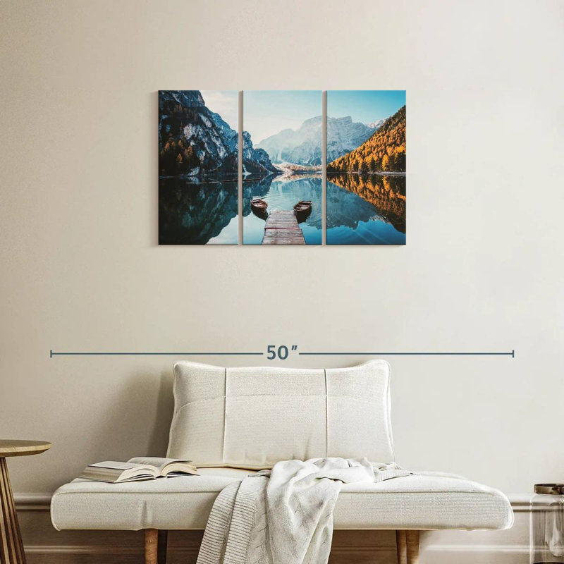 Bateaux Alvord Lake Braies, H 20 po x l 33 po