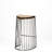 Scholl Counter Stool with Metal Frame-491235206
