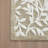 Serene Natural 100% Cotton Tufted Floral 24x60'' Bath Rug-853221727-1057924270