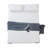 Muniz Hybrid 10 Inch Queen Size Mattress in a Box,Memory Foam & Individually Pocket Spring Medium Mattress-2140206511