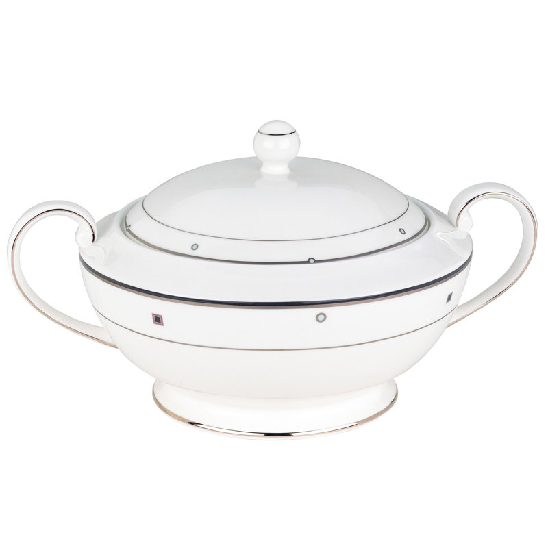 Suppenterrine Shadow aus Bone China