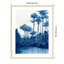 «Liberty Blue Landscape I» par Michael Willett, impression sur bois encadrée-1883890147
