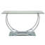 Nyvian 48'' Glass Top Console Table-670868678