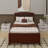 Twin Platform Storage Bed Wood Bed With 2 Drawers And Headboard-1741424803