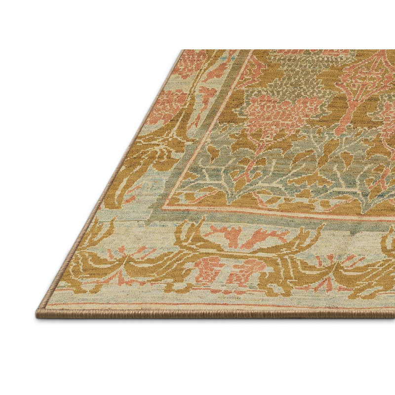 Tapis multicolore à motif abstrait Crisol, Rectangle de 5 pi x 8 pi