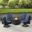 Timothe Outdoor 6 - Piece Conversation Set-944374329