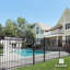 5FT H X 6FT W Heavy Duty Pinnacle Fence Barrier Panel, Anti-Rust Metal Fencing Panel-110189067