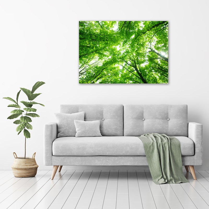 Green Forest - Wrapped Canvas Print