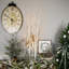 Décoration de Noël 4 pi avec bouleau blanc éclairé à DEL