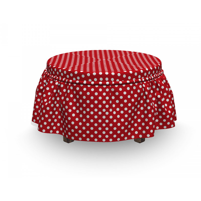Box Cushion Ottoman Slipcover